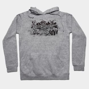 Halloweentown map Hoodie